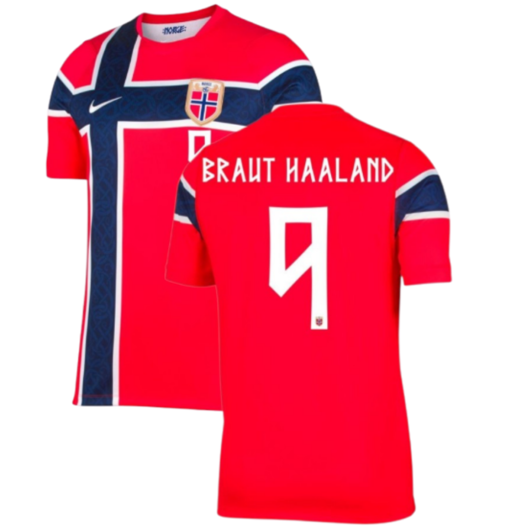 MAGLIA NORVEGIA HOME 2026/27 PERSONALIZZAZIONE HAALAND