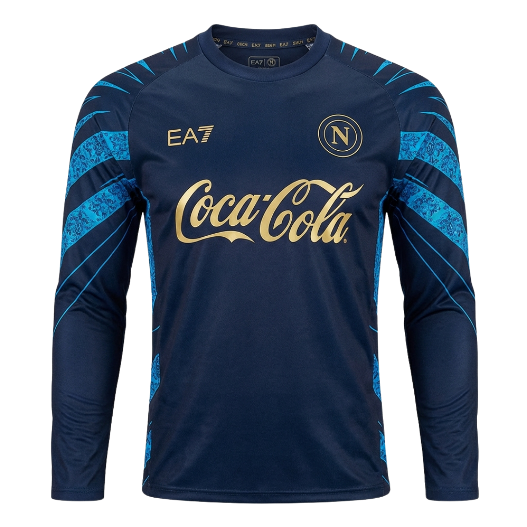 MAGLIA ALLENAMENTO NAPOLI MANICHE LUNGHE 2025/26