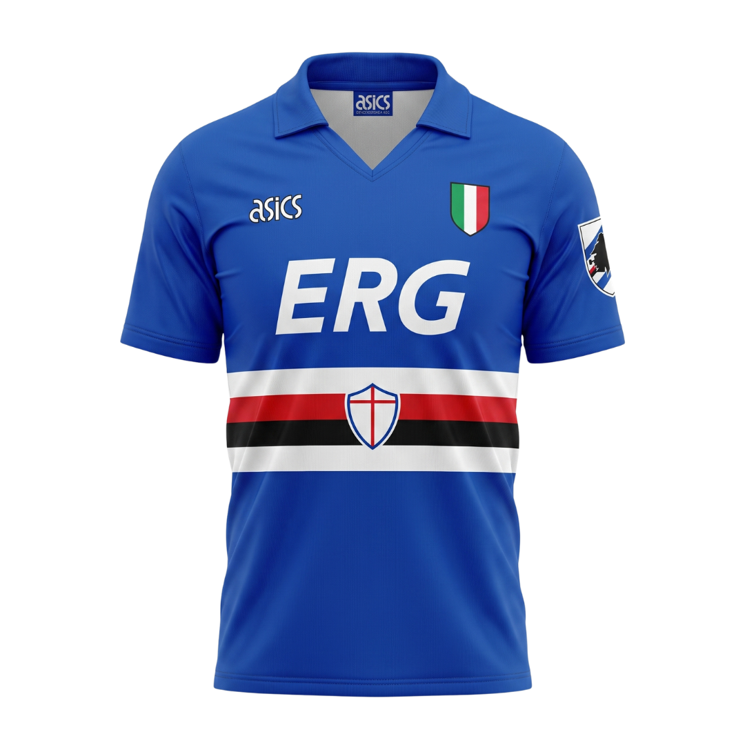 MAGLIA SAMPDORIA HOME 1991/92