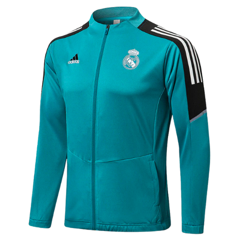 GIACCA BLU CON ZIP REAL MADRID 2021