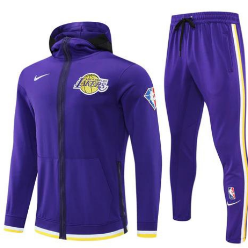 KIT NBA GIACCA TUTA LOS ANGELES LAKERS 75TH ANNIVERSARIO 2022/23