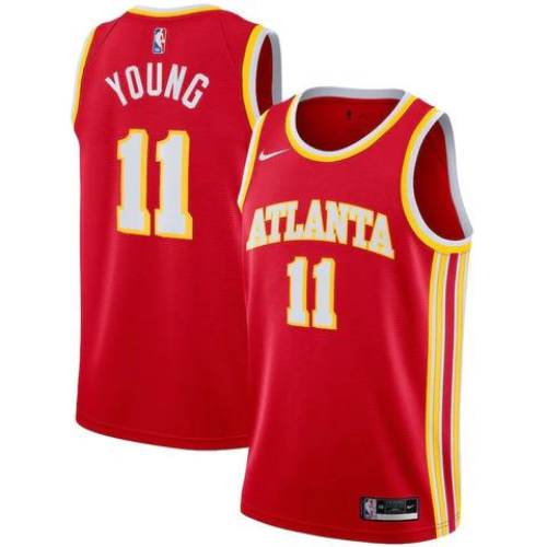 MAGLIA NBA ATLANTA HAWKS NIKE “CITY EDITION” ROSSA 2021/22 REPLICA