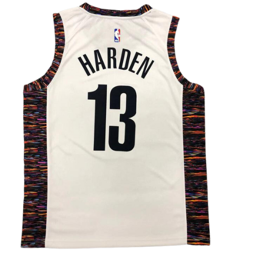 MAGLIA NBA BIANCA “BED-STUY” BROOKLYN NETS 2021/22