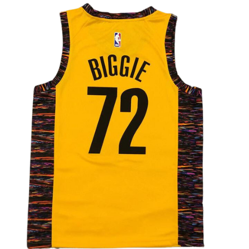 MAGLIA NBA GIALLA “BED-STUY” BROOKLYN NETS 2021/22