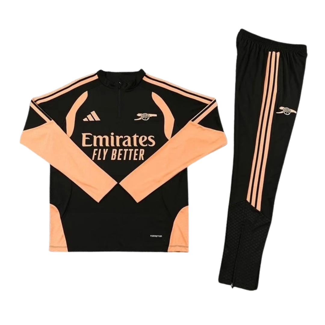 KIT TUTA ARSENAL BAMBINO NERO 2026/27