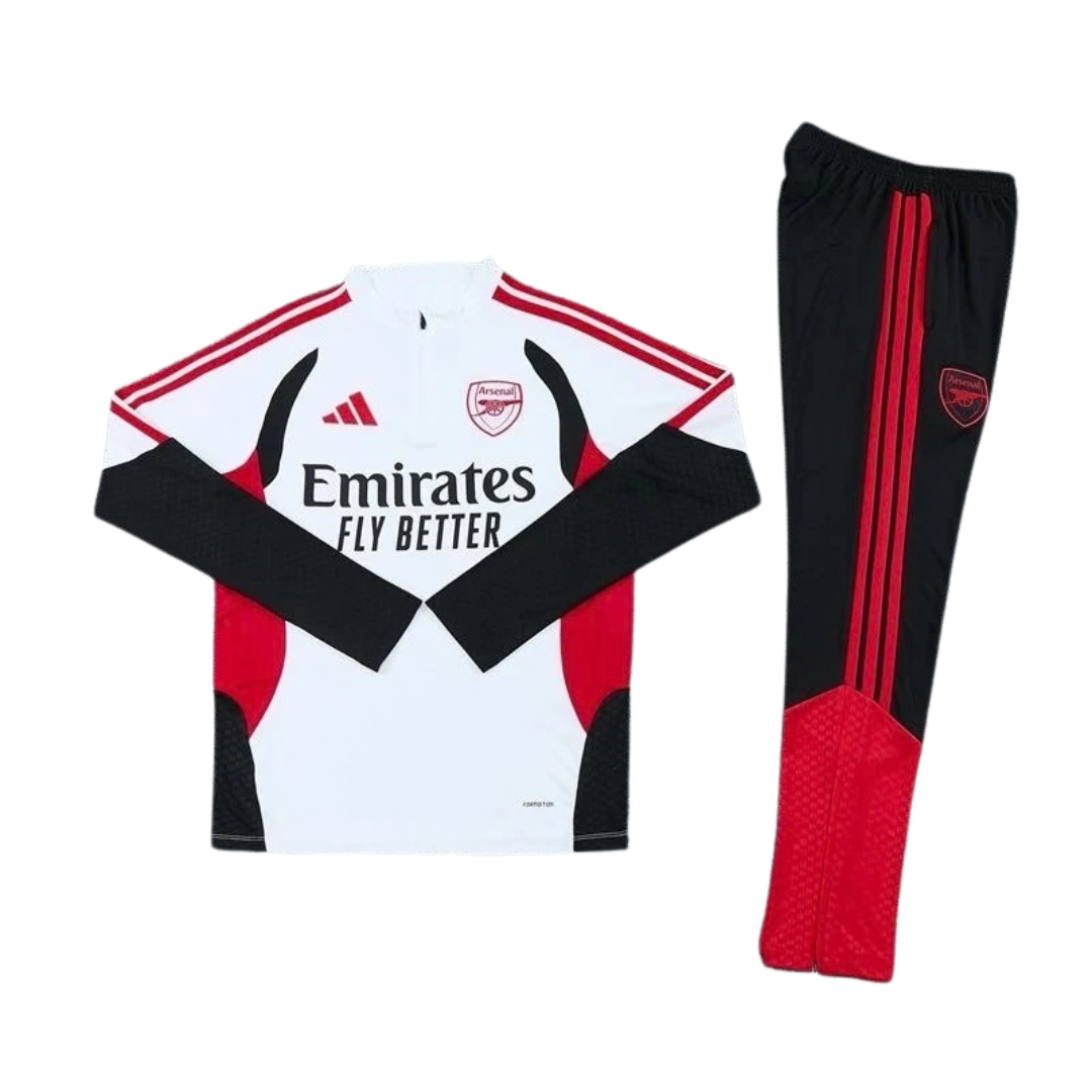 KIT TUTA ARSENAL BAMBINO BIANCO 2026/27