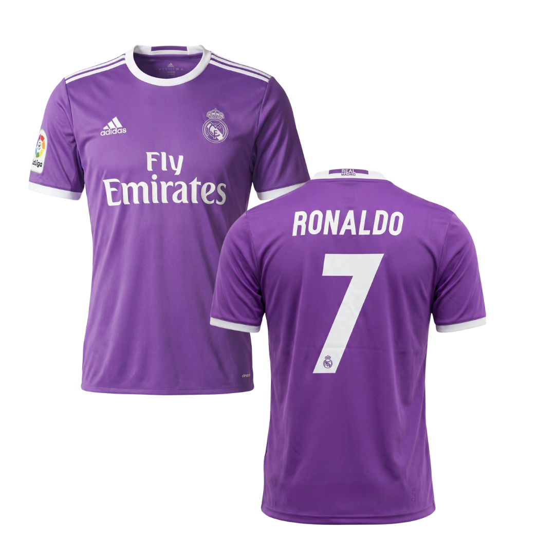 MAGLIA REAL MADRID 2016/17 PERSONALIZZAZIONE RONALDO