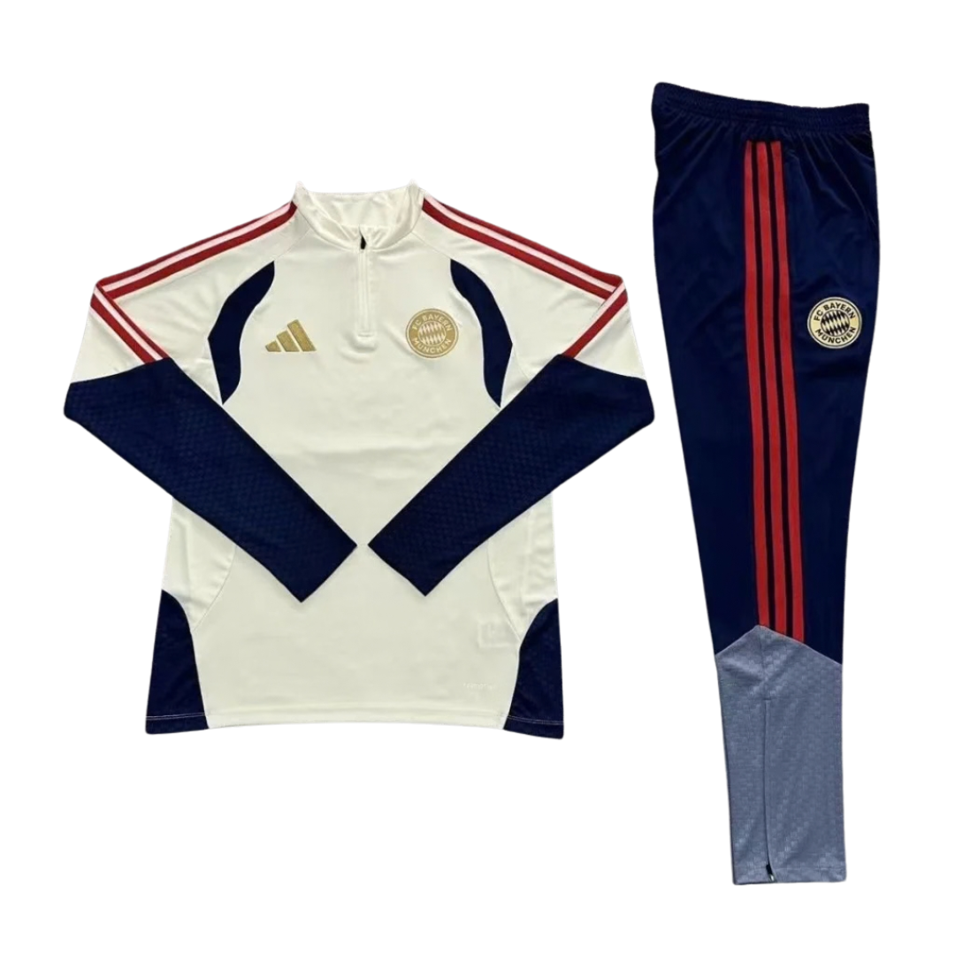 KIT TUTA BAYERN MONACO BAMBINO BIANCO 2026/27