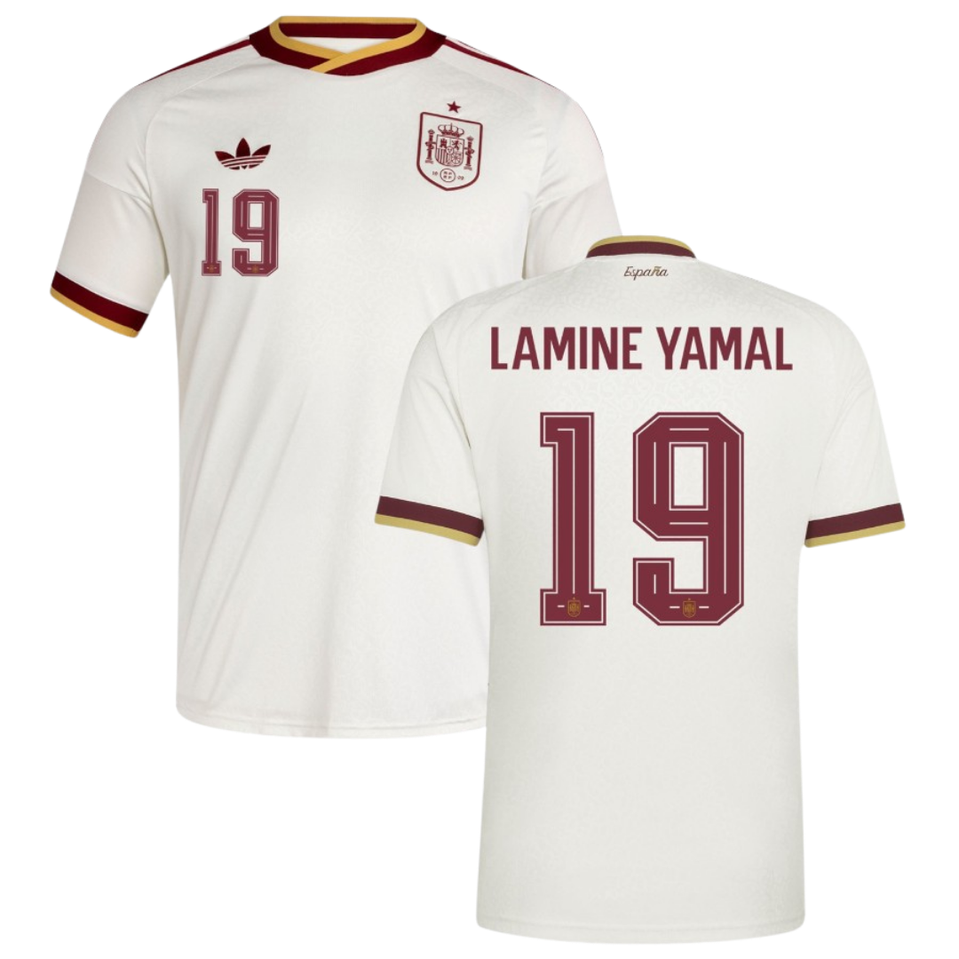 MAGLIA SPAGNA AWAY 2026/27 PERSONALIZZAZIONE LAMINE YAMAL