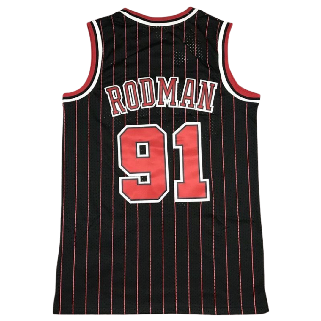 MAGLIA NBA NERA CHICAGO BULLS