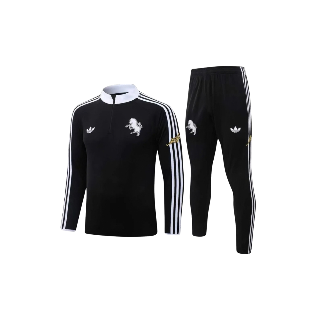 KIT TUTA JUVENTUS BAMBINO NERO 2026/27