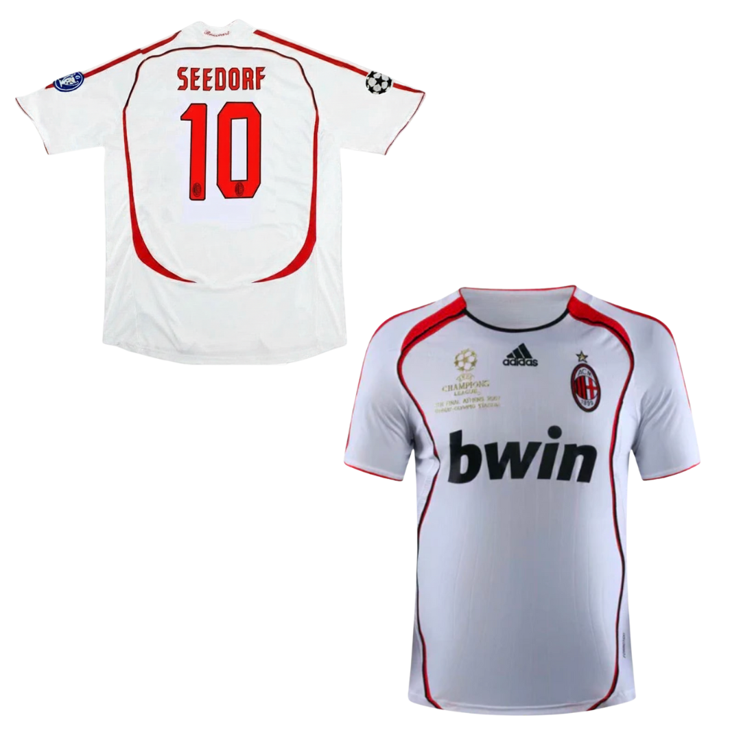 MAGLIA MILAN MAGLIA AC MILAN TRASFERTA FINALE CHAMPIONS LEAGUE 2006-2007 + SEEDORF 10