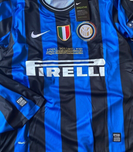 Finale Champions League Maglia Triplete Inter Maglia Inter Inter