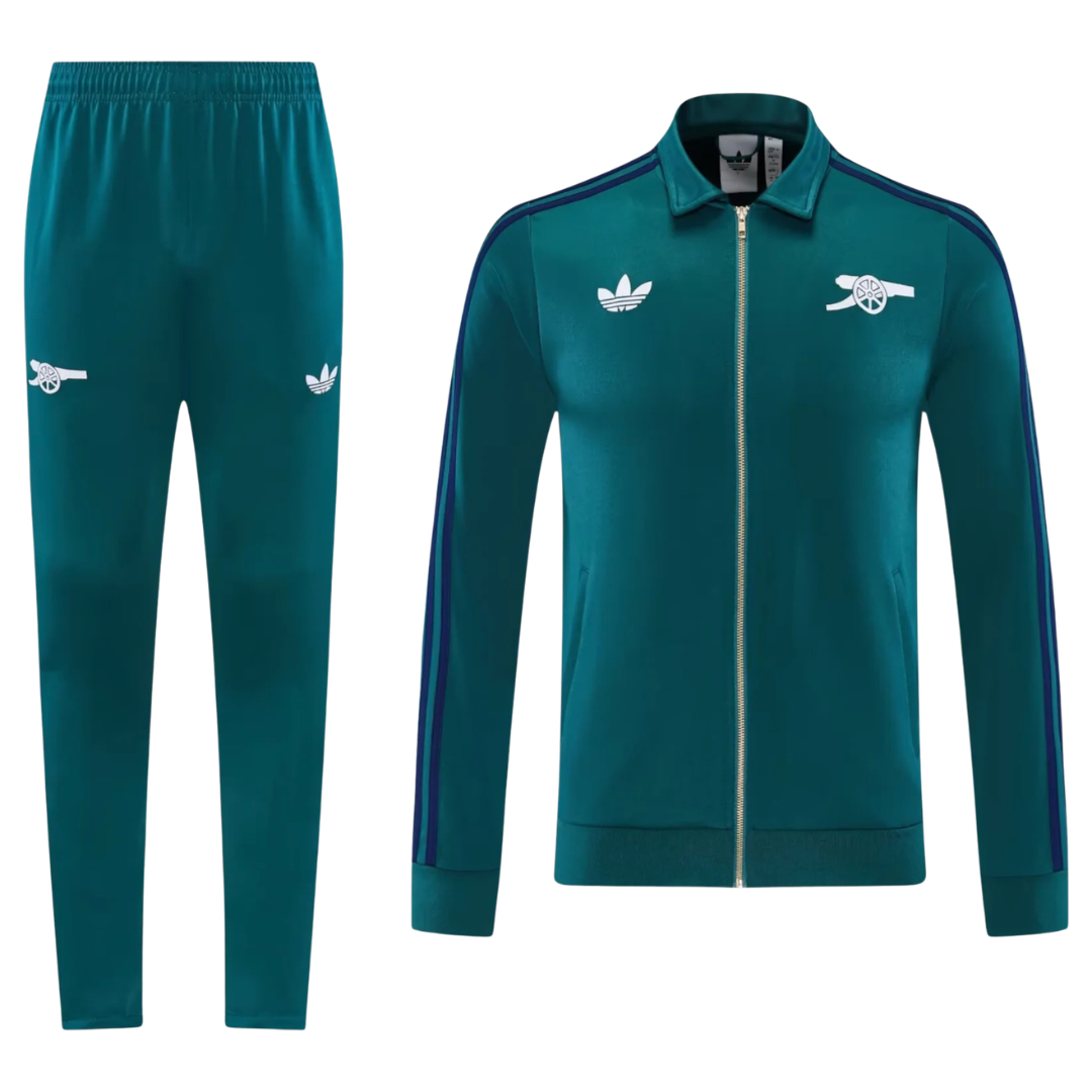 KIT TUTA ARSENAL VERDE 2026/27