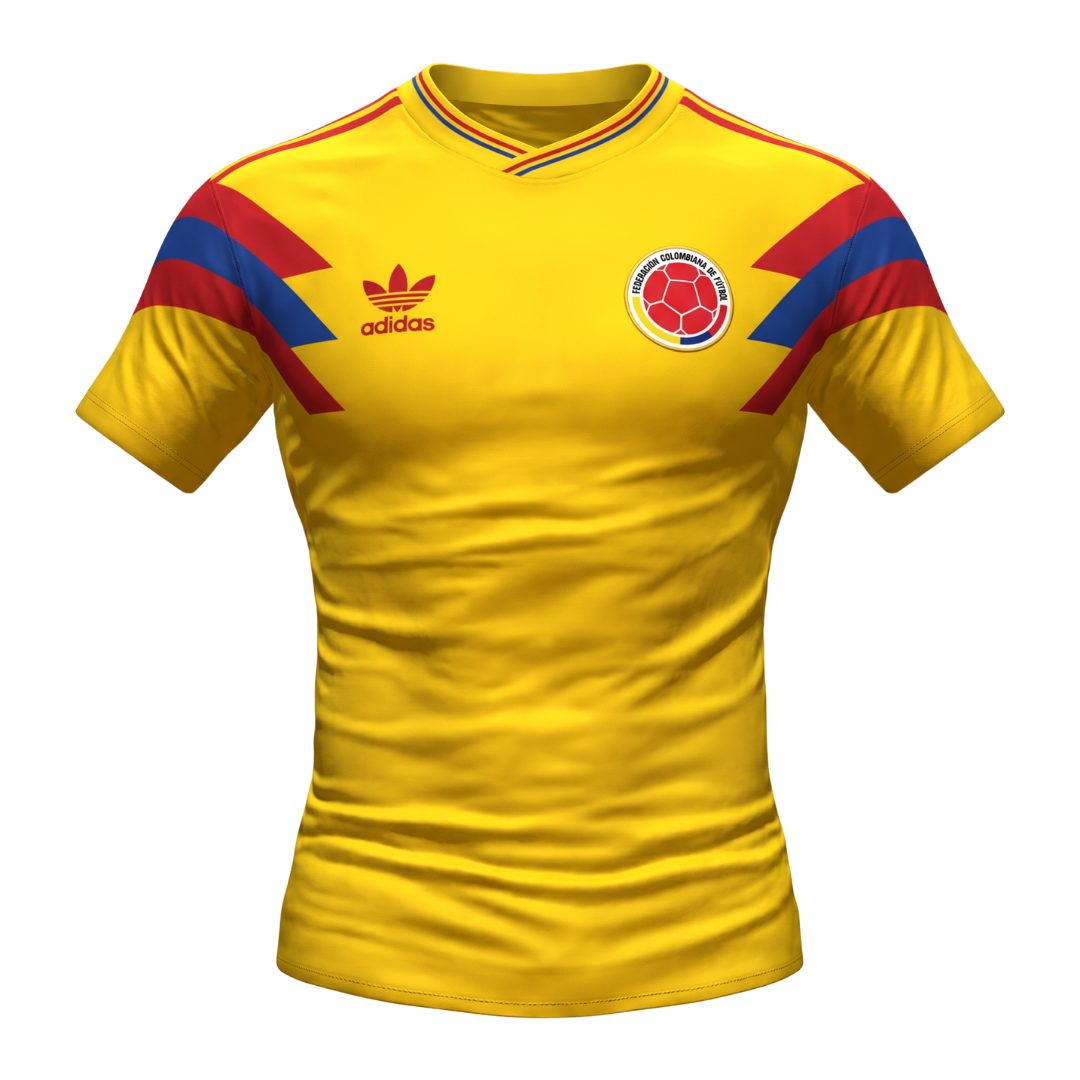 MAGLIA HOME COLOMBIA 1990 RETRO