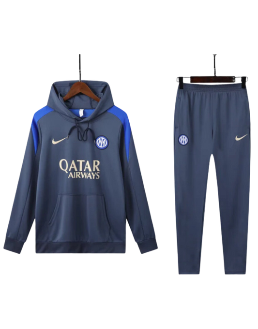 KIT TUTA CON CAPPUCCIO INTER 2024/25