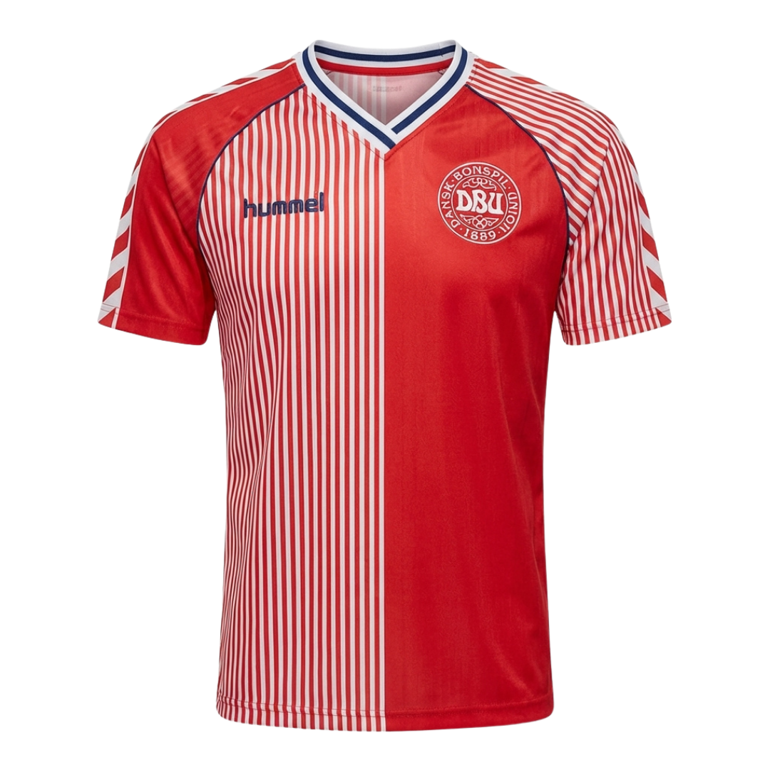 MAGLIA HOME HUMMEL DAMINARCA 1986 RETRO