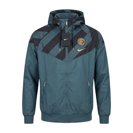 GIACCA A ZIP CON CAPPUCCIO INTER 2021/22