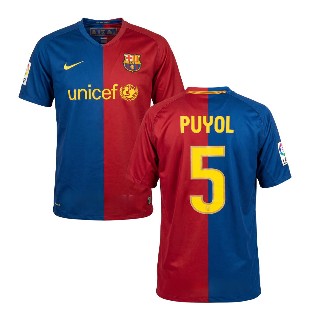 MAGLIA STORICA BARCELLONA 2008/09 PERSONALIZZAZIONE PUYOL