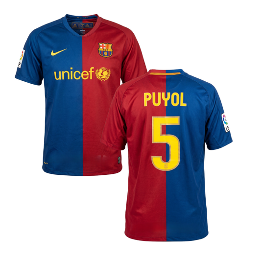 MAGLIA STORICA BARCELLONA 2008/09 PERSONALIZZAZIONE PUYOL