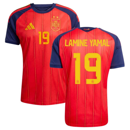 MAGLIA SPAGNA HOME 2026/27 PERSONALIZZAZIONE LAMINE YAMAL