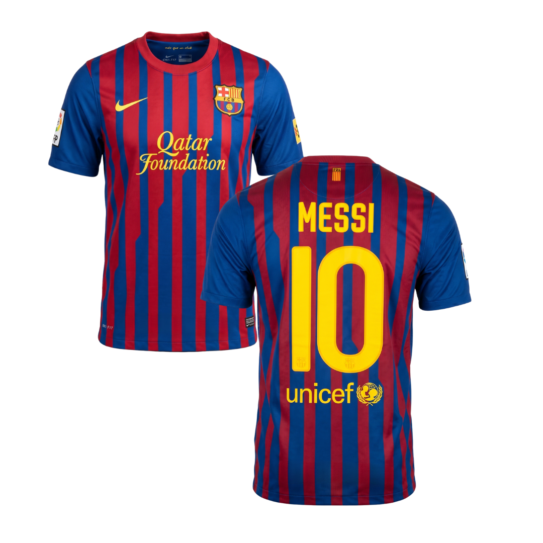 MAGLIA BARCELLONA CASA 2011/12 PERSONALIZZAZIONE MESSI 10