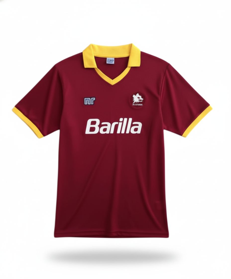 MAGLIA RETRO ROMA HOME 1989/90
