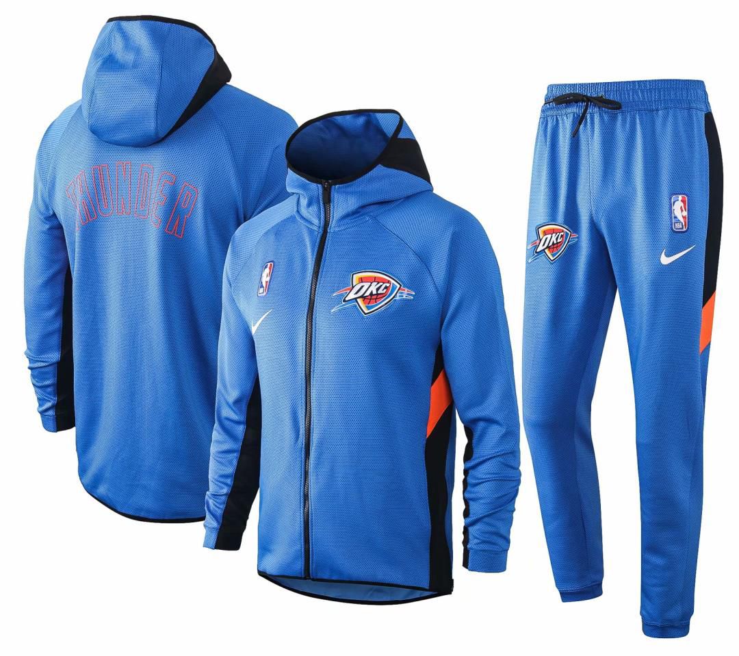 KIT Tuta con cappuccio Oklahoma City Thunder NBA