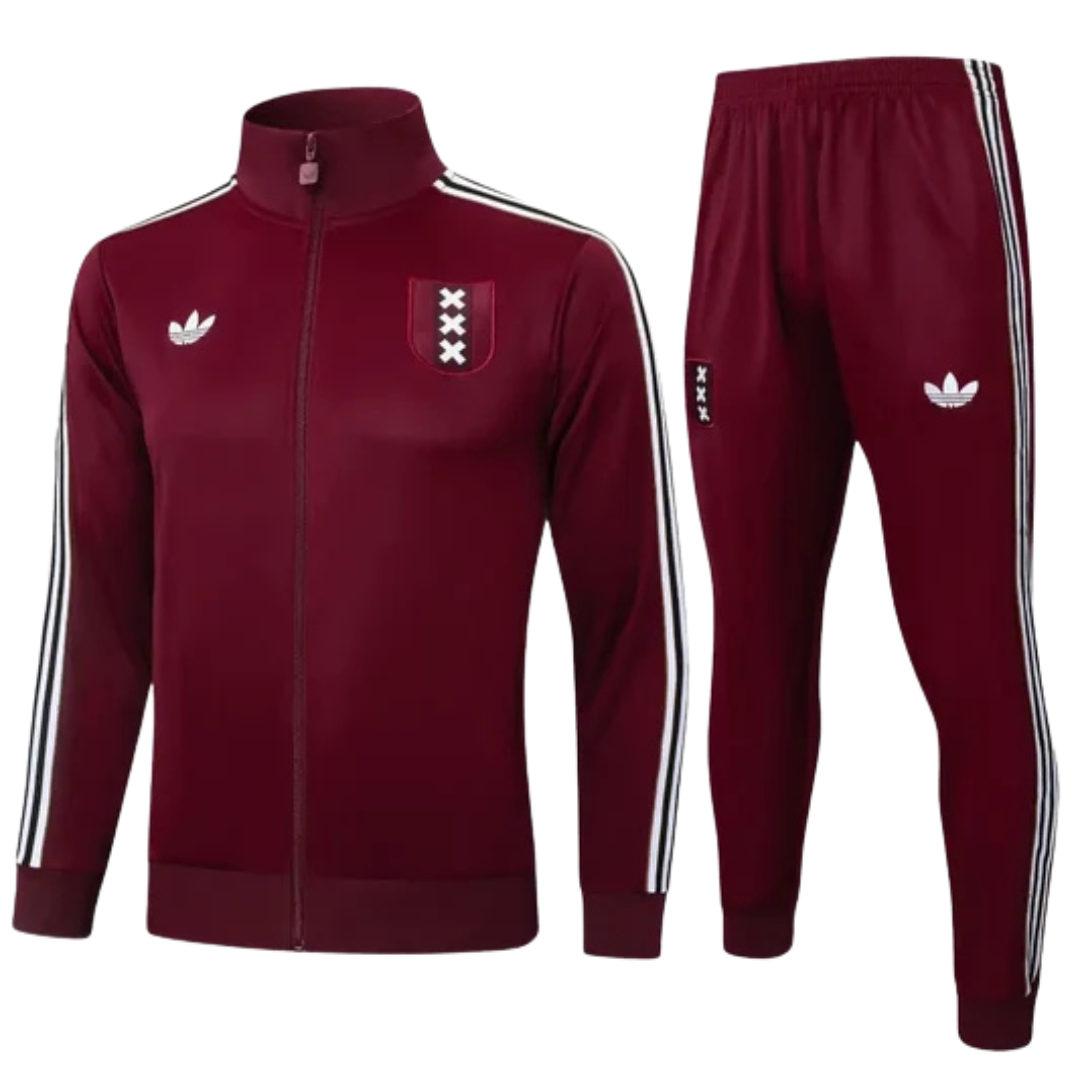 KIT TUTA AJAX ROSSO 2025/26