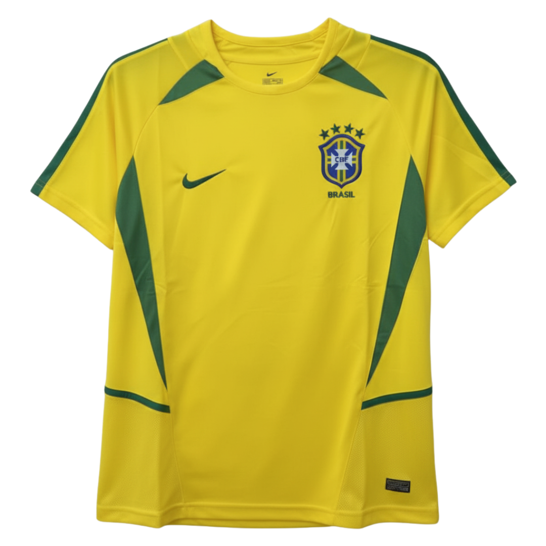 MAGLIA RETRO BRASILE HOME 2002/03
