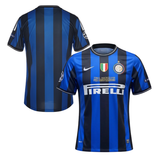 MAGLIA INTER TRIPLETE 2009/2010 + TUTTE LE PATCH