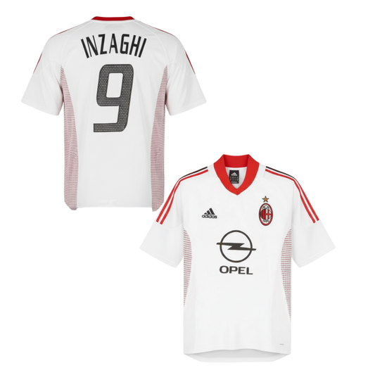 MAGLIA AC MILAN TRASFERTA 2002-2003 +INZAGHI 9