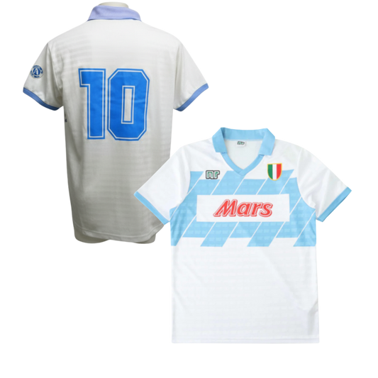NAPOLI  TRASFERTA 1990-1991 + MARADONA 10