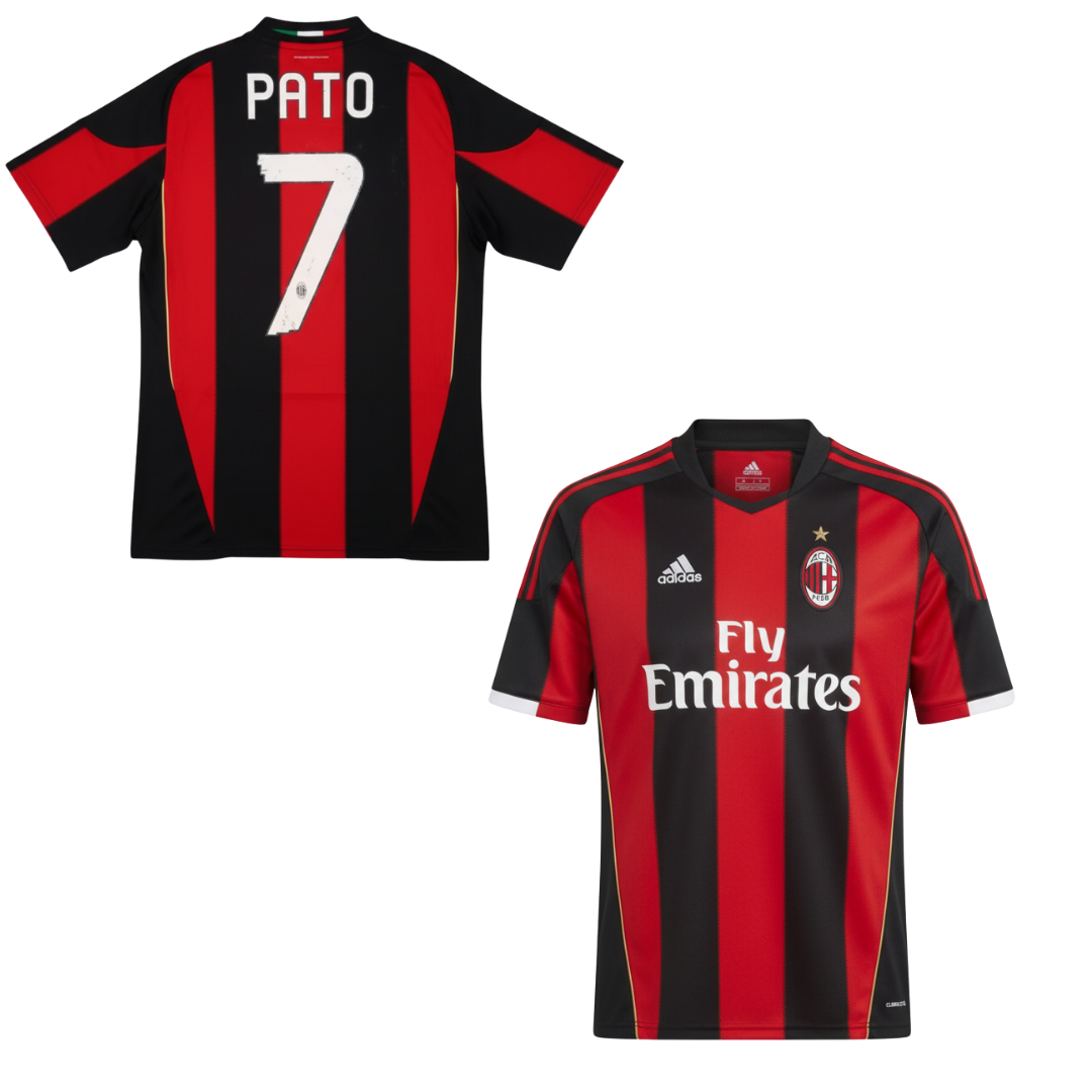MAGLIA AC MILAN STORICA CASA 2010-2011 + PATO 7