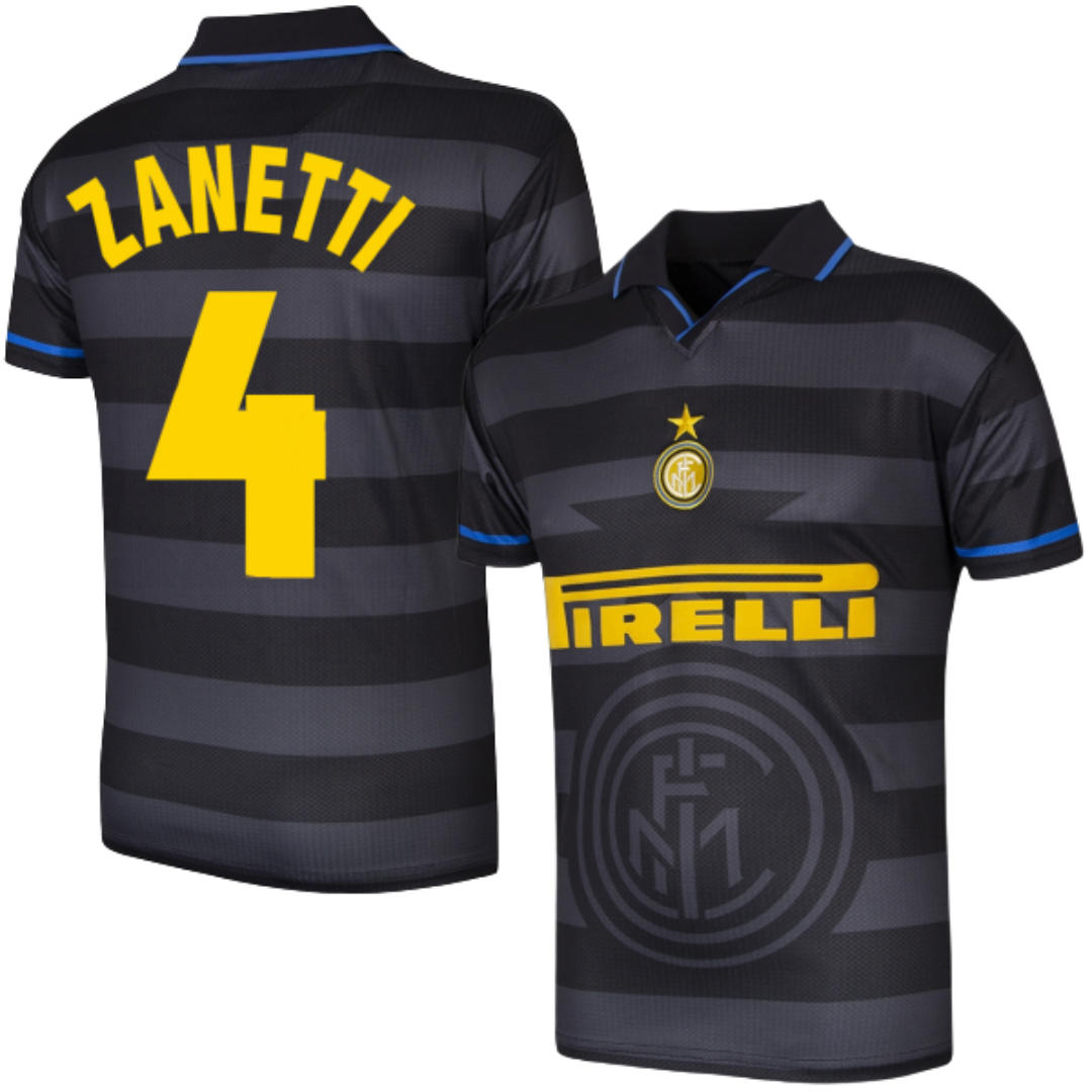MAGLIA INTER INTER  TRASFERTA 1997/1998 +ZANETTI 4