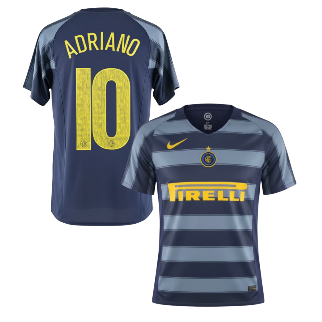 MAGLIA INTER TRASFERTA 2004/2005 + ADRIANO 10