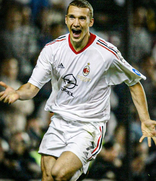 MAGLIA AC MILAN TRASFERTA 2002-2003 + SHEVCHENKO 7