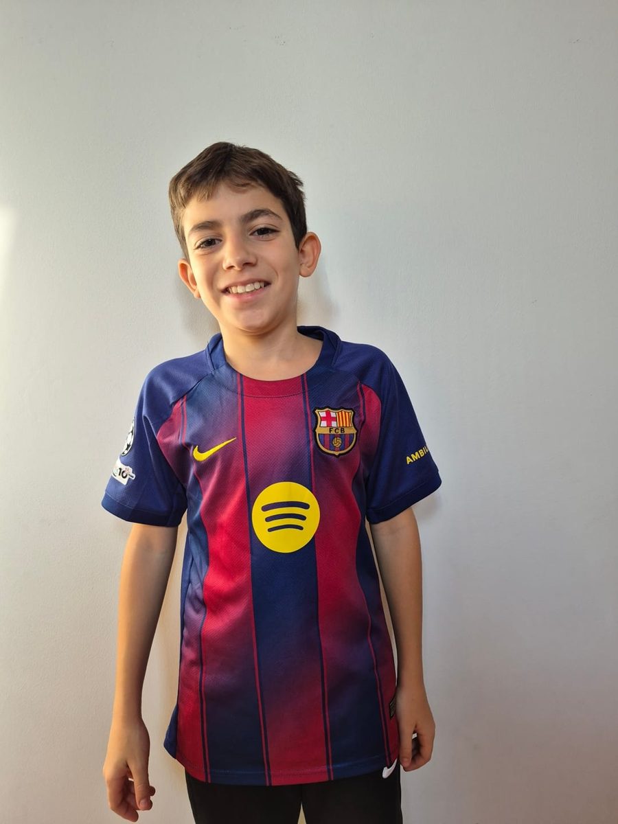Maglia Barcellona kids — foto del cliente