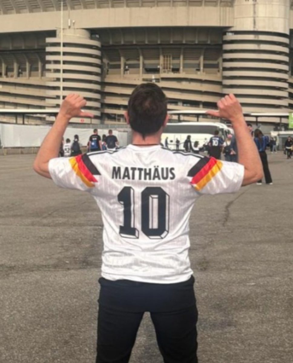 Maglia retro Germania — foto del cliente