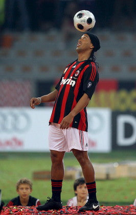 MAGLIA AC MILAN CASA 2008-2009 + RONALDINHO 80
