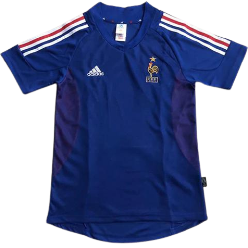 MAGLIA RETRO FRANCIA HOME 2002/03