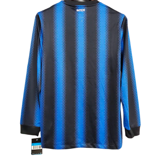 MAGLIA A MANICHE LUNGHE RETRO INTER HOME 2010/11