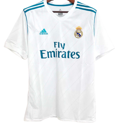 MAGLIA RETRO REAL MADRID HOME 2017/18 – outletdelcalcio