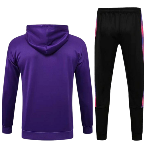 KIT GIACCA CON CAPPUCCIO VIOLA PARIS + TUTA PSG X JORDAN 2021/22