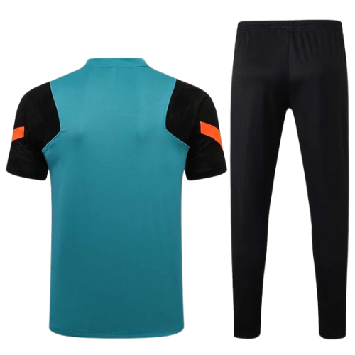 KIT MAGLIA ALLENAMENTO + TUTA NEROARANCIO CHELSEA 2021/22