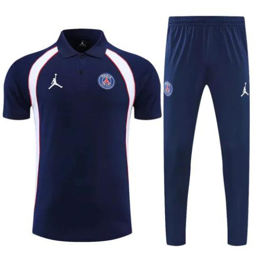 KIT POLO + TUTA PSG BLU 2021/22