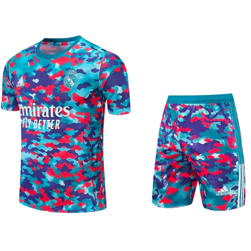 KIT MAGLIA + PANTALONCINI REAL MADRID 2021/22