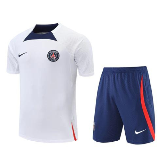 KIT MAGLIA BIANCA + PANTALONCINI PSG 2022/23