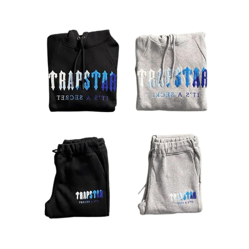 Black or Gray TrapStar Tracksuit (+ pants)