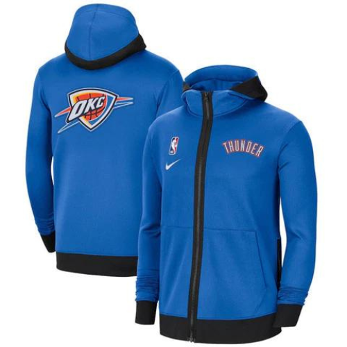 GIACCA A ZIP CON CAPPUCCIO NBA OKLAHOMA CITY THUNDER